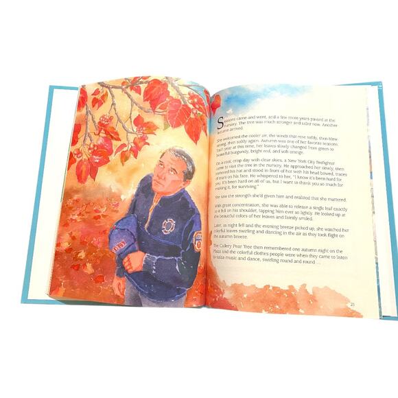 The survivor tree hardback book all ages twin towers 9/11 book by Cheryl Aubin - Picture 3 of 3